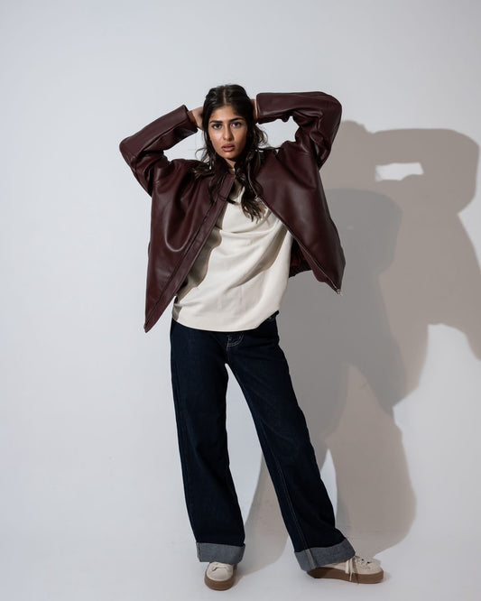 Burgundy Vibe jacket